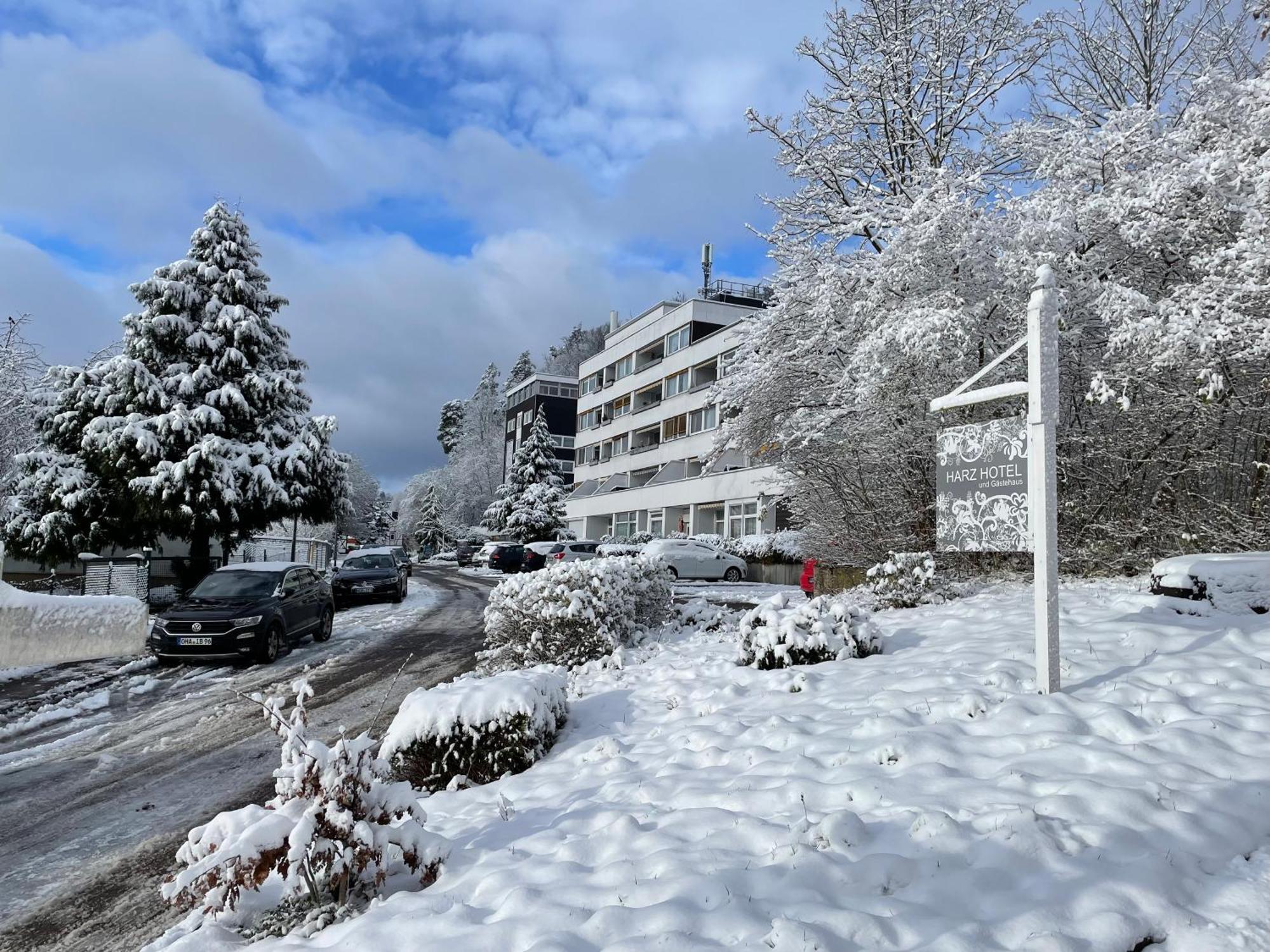באד סקסה Harz Hotel Und Gaestehaus Am Bornweg מראה חיצוני תמונה