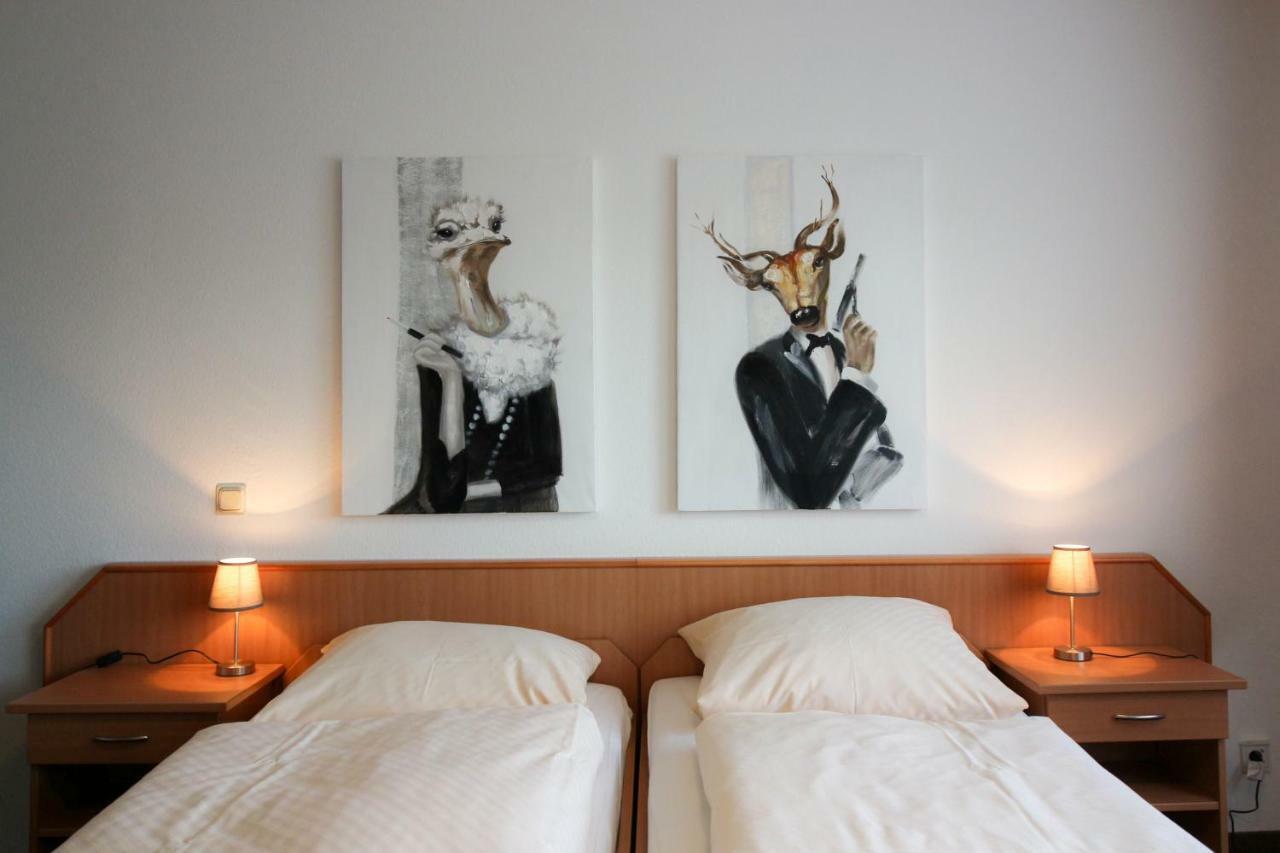 באד סקסה Harz Hotel Und Gaestehaus Am Bornweg מראה חיצוני תמונה